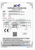 La Cina Wenling Songlong Electromechanical Co., Ltd. Certificazioni